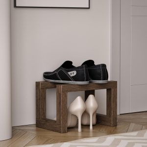 Solid Wooden Shoe Rack, Custom Handmade Shoe Rack for Home, Durable Wooden Shoe Storage Shelf, Eco-Friendly Shoe Organizer for Entryway