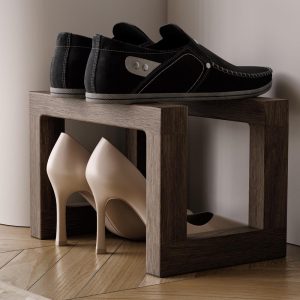Wooden shoe rack, handmade and eco-friendly,  shoe storage. Durable and custom shoe organizer for home. Perfect shoe rack solution!