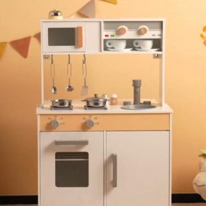 Kitchen toys set, Baby kitcken, Wooden kitchen Kids Wooden Toys, Montessori Wood Toddler Toy, Kid Wooden Educational, Stickers