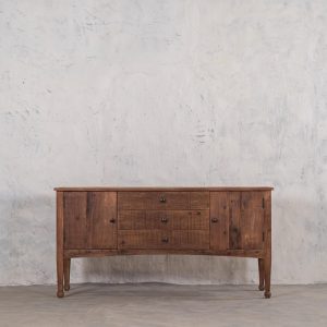 Barnwood Breeze Buffet | Living room Buffet | Entryway console | Carved Legs | Customizable | Reclaimed wood | Farmhouse Wooden Sideboard