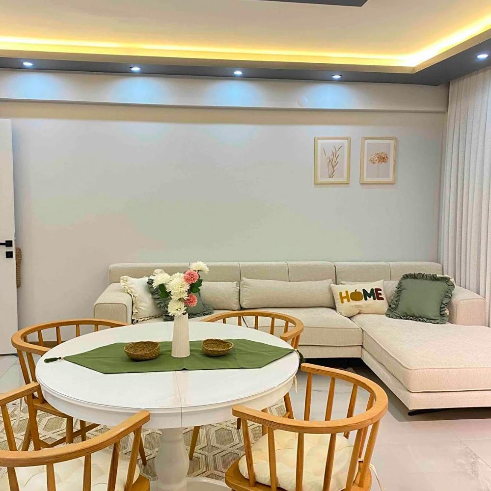 Wooden Dining Chair - Wooden Legs - Chairs for Dining Room - Living Room - Kitchen - Home Design Home Decor Omurga Raw Chair - Image 6