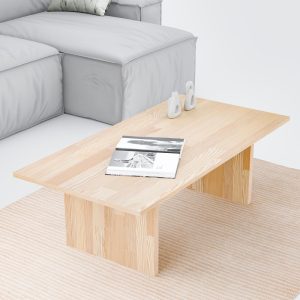 Solid Wood Coffee Table, Modern Coffee Table