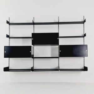 Rare vintage shelving unit "606", Dieter Rams for Vitsœ, 1950s