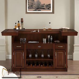 Arabella bar Cabinet. Vintage Wine Storage. Coffe Bar Cabinet. Retro Coffee Table bar Storage