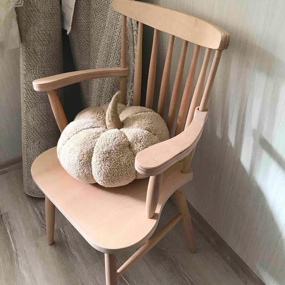 Armrest Yıldız Wooden Chair - Wooden Dining Chair - Wooden Legs - Living Room - Kitchen - Cafe - Home Design Home Decor Raw Chair - Image 3