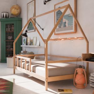 House Bed, Platform Bed, Toddler Bed, Montessori Bed Canopy Bed, Twin Bed, Montessori Toddler, Frame Bed,