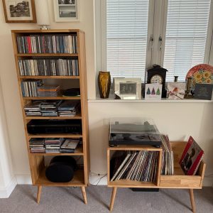 Record Player Stand, Turntable Stand, Turntable Station, Vinyl record console