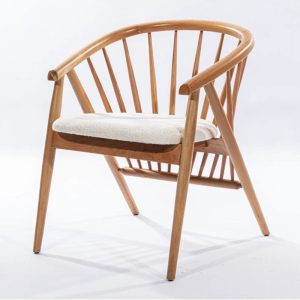 Wooden Dining Chair, Chairs for Living Room, Modern Dining Chair, Kitchen Table Chairs, Dining Chair with Wooden Arms