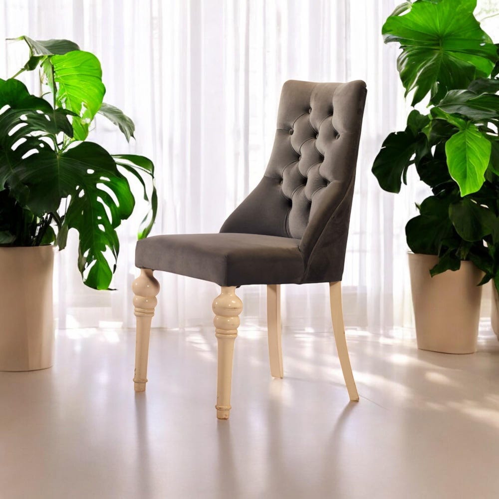 Wooden Dining Chair for Kitchen & Living Room, Modern Dining Table Chair, Comfortable Kitchen Table Chairs, Stylish Wood Seating - Image 8