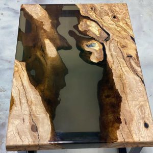 Handmade epoxy table, Natural Furniture Vivid Edge, Special Epoxy Wood Resin table, Home decoration, living room furniture, custom order.