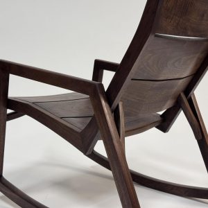 ONDA Modern Rocking Chair, handmade rocking chair, lounge chair, solid wood chair