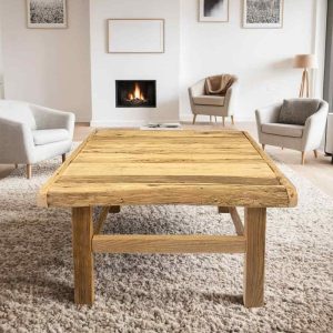 Reclaimed Wood Rustic Coffee Table for Living Room, Handmade Reclaimed Wood, Barnwood Coffee Table, Rustic Natural Finish,Gift for Her/Woman
