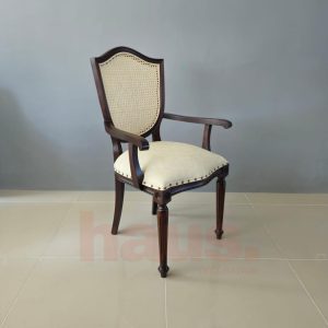 Retro Style Wood Chair, Solid Wood Dining Chair, Rustic Table Chairs, Personalized Seating, Luxurious Chair, Comfortable Chair, Rattan Chair