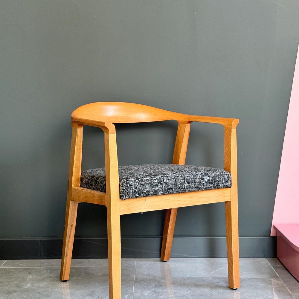 Modern Dining Chairs, Solid Wood Legs, Wood Chair, Mid Century Dining Chair, Chairs for Living room, interior design - Image 2