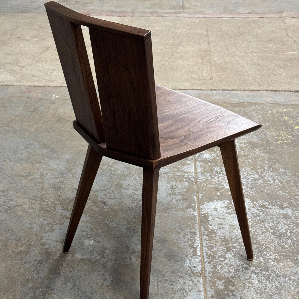 HEWN Modern Dining Chair, Sculptural Slab Side Chair, Accent Chair, Vanity Chair - Image 4