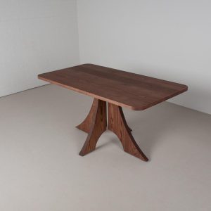 Modern Pedestal Dining Table, Dining Table Pedestal Base, Elegant Dining Table, Oak Pedestal Table Dining Nook, Modern Oak Table