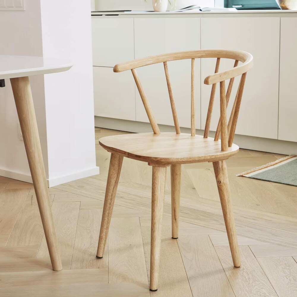 Chair - Wooden Dining Chair - Wooden Legs - Handmade Chair - Raw Chair - Image 2