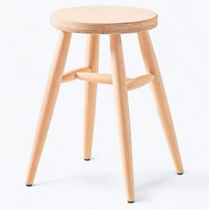 Round Wooden Stool