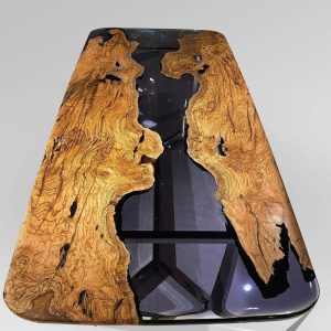 Epoxy TableTop ,Luxury dining Table, sofa, Side center table top Live Edge Walnut Table, Custom Order, Epoxy Resin River Table, Natural Wood