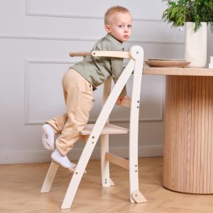 Tower helper, Baby Gifts for Kids furniture, Foldable Learning toddler tower, Montessori Toddler step stool, Montessori furniture