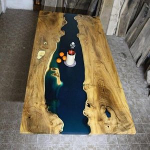 Epoxy TableTop ,Luxury dining Table, sofa, Side center table top Live Edge Walnut Table, Custom Order, Epoxy Resin River Table, Natural Wood