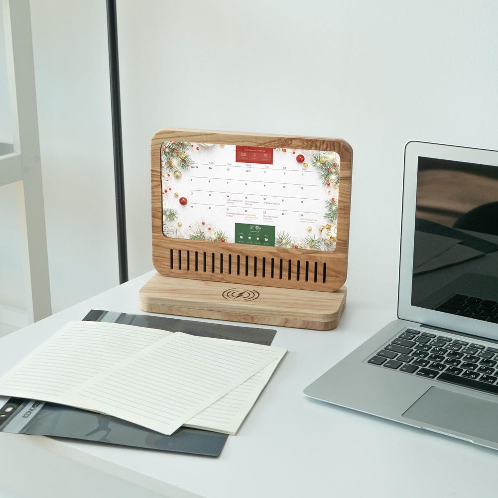 10" Digital Dashboard, Smart Phone Wireless Charging, DAKBoard, All-in-One Smart Display – Calendars - Image 11