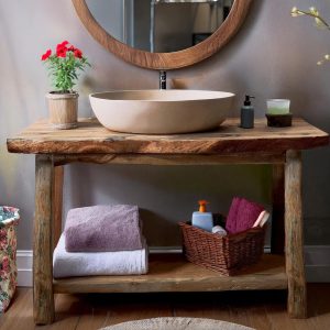 il_1000x1000.6705579833_dk4b-4.jpg Wooden Rustic Style handmade bathroom vanity live edge solid wood cabinet sink table counter top farmhouse home decor furniture handcrafted