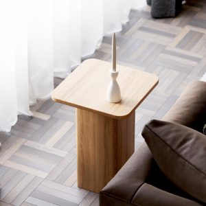 il_1000x1000.6706625076_eagj.jpg Unique Wood Side Table - Modern End Table - Solid Oak Wood Table - Minimalist End/Side - Set of End Side Tables - Japandi end table