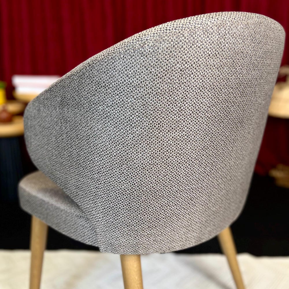 Upholstered Dining Chair, Wooden Dining Room Chair, Restaurant Dining Chair, Industrial Dining Chair, Modern Dining Chair, Wide Dining Chair - Image 3