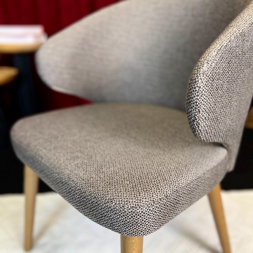 Upholstered Dining Chair, Wooden Dining Room Chair, Restaurant Dining Chair, Industrial Dining Chair, Modern Dining Chair, Wide Dining Chair - Image 7