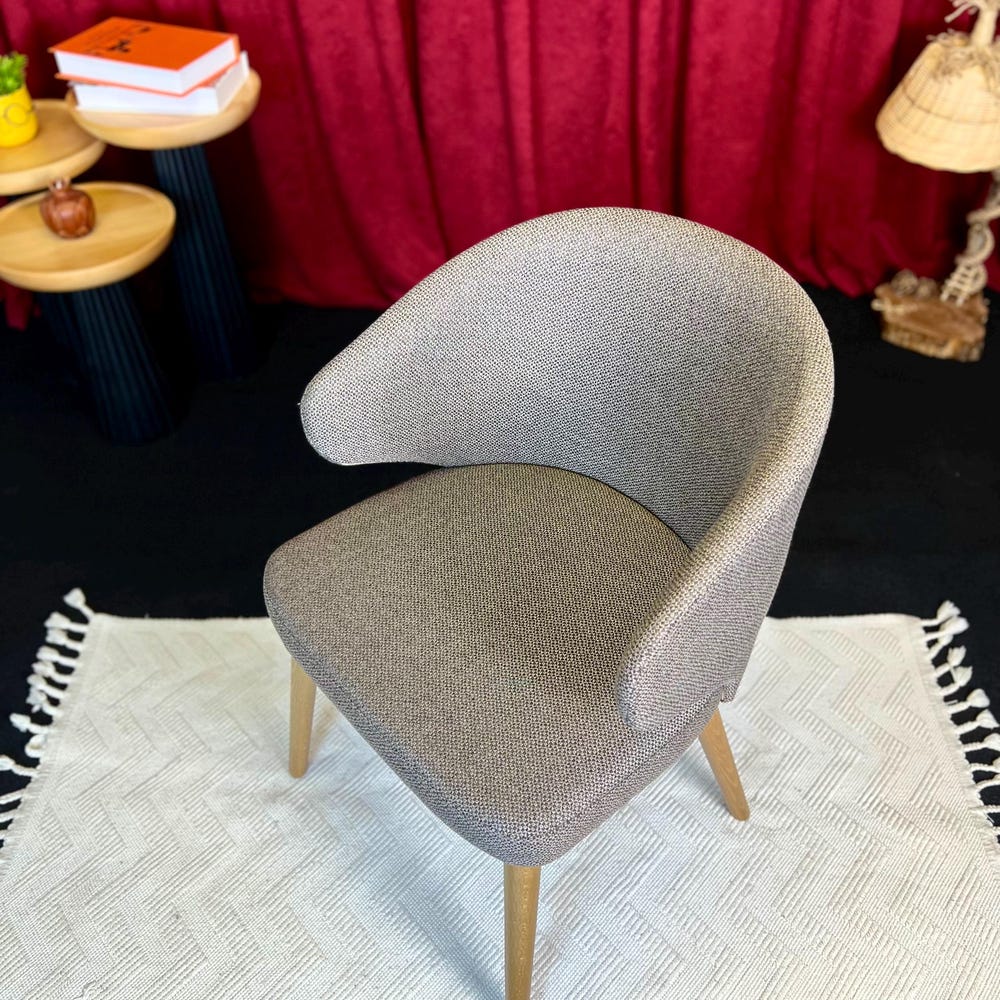 Upholstered Dining Chair, Wooden Dining Room Chair, Restaurant Dining Chair, Industrial Dining Chair, Modern Dining Chair, Wide Dining Chair - Image 6