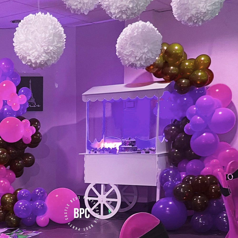 Vendor display and sweet candy cart, Showcase party decoration for Cakes, Snacks, and Drinks at Weddings, Birthdays - Image 3