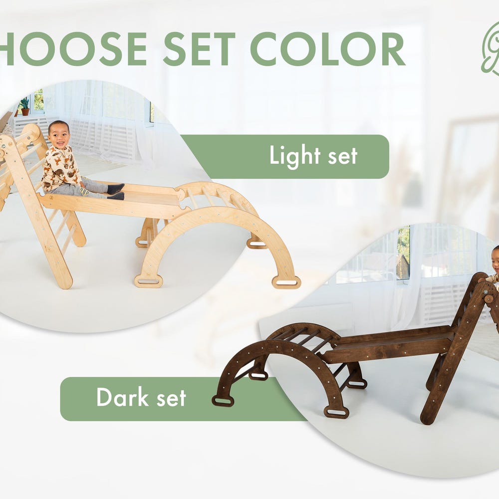 Montessori climber, Toddler climber, Toddler climbing gym, Baby play gym, Indoor play gym, Montessori furniture kids, Toddler gift for kid - Image 10