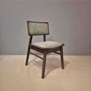 Solid Wood Dining Chair, Handmade Wooden Chairs, Velvet Cushioned Chair, Custom Dining Chair, Comfortable Chair, Luxurious Chair, Cafe Chair