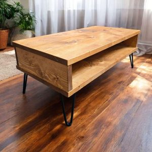 Ex display Lifting Coffee table/Rustic wood living room furniture homedecor/hairpin legs/industrial home storage solution/vintage interiors/