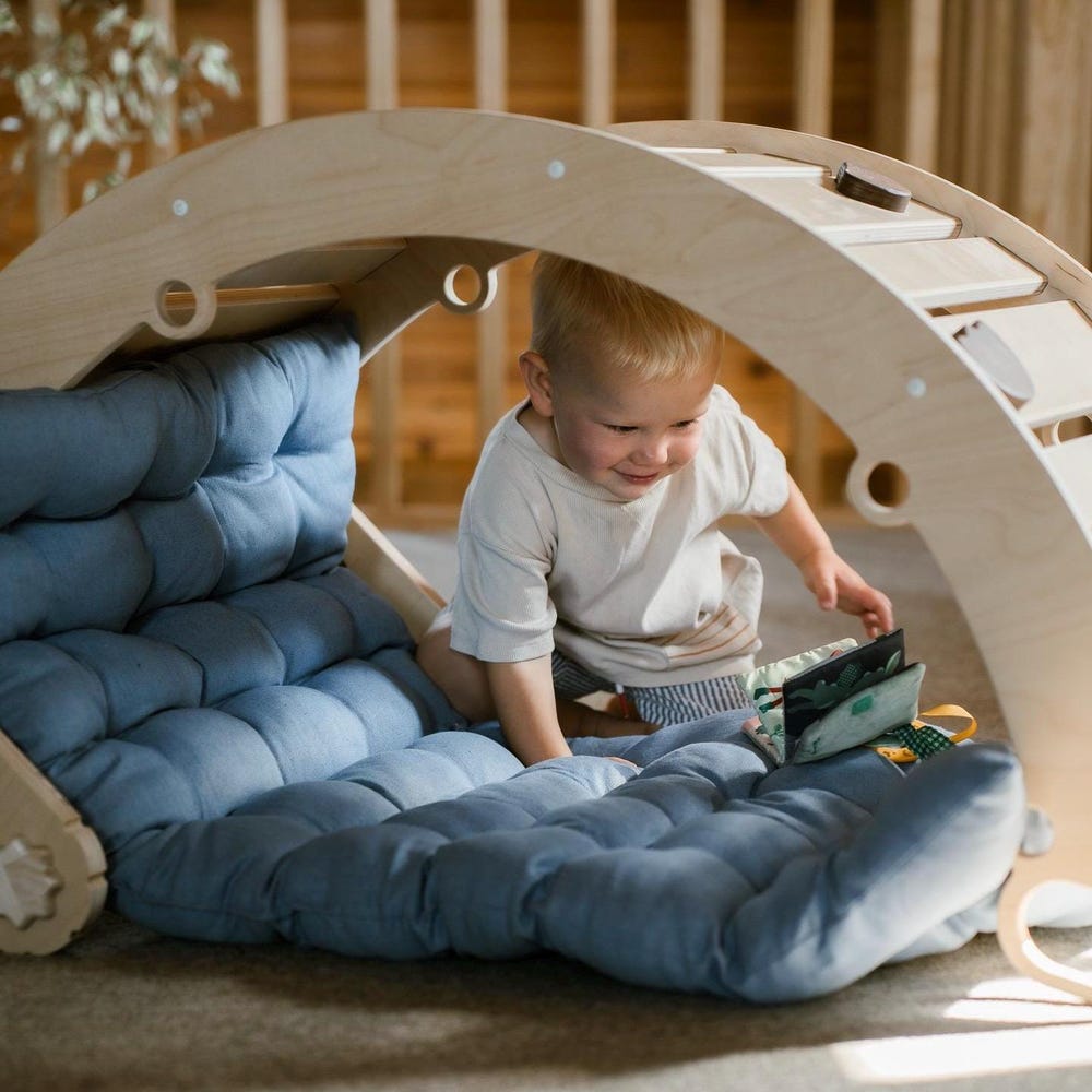 Climbing arch, climbing toy for children, rocker ramp, rocker-arch, rocker, Montessori toys, wooden rocker, climbing gym - Image 11