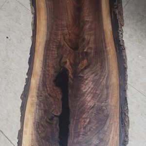 Handcrafted Walnut Wood Charcuterie Board – Black Resin Board, Modern Rustic Cheese Board, Premium Cutting Board, Elegant Entertaining Tray