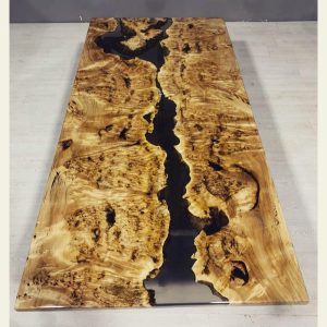 Epoxy TableTop ,Luxury dining Table, sofa, Side center table top Live Edge Walnut Table, Custom Order, Epoxy Resin River Table, Natural Wood