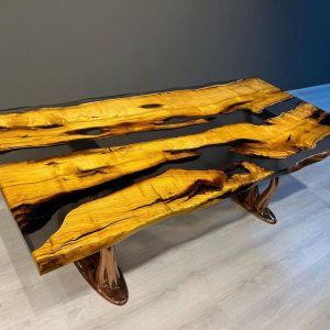 Epoxy TableTop ,Luxury dining Table, sofa, Side center table top Live Edge Walnut Table, Custom Order, Epoxy Resin River Table, Natural Wood