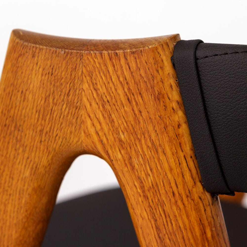 Set of 2 Oak Compass Chairs by Kai Kristiansen – 1960s, Sva Møbler, Denmark - Image 8