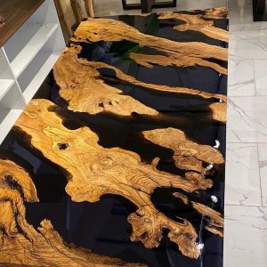 Epoxy TableTop ,Luxury dining Table, sofa, Side center table top Live Edge Walnut Table, Custom Order, Epoxy Resin River Table, Natural Wood