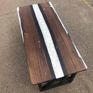 Handmade epoxy table, Natural Furniture Vivid Edge, Special Epoxy Wood Resin table, Home decoration, living room furniture, custom order.