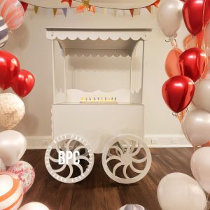 Sweet Candy Cart, Wedding and Birthday decorations, Party Cart, Vendor Display