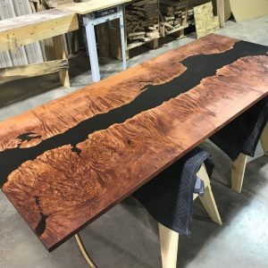 Epoxy TableTop ,Luxury dining Table, sofa, Side center table top Live Edge Walnut Table, Custom Order, Epoxy Resin River Table, Natural Wood