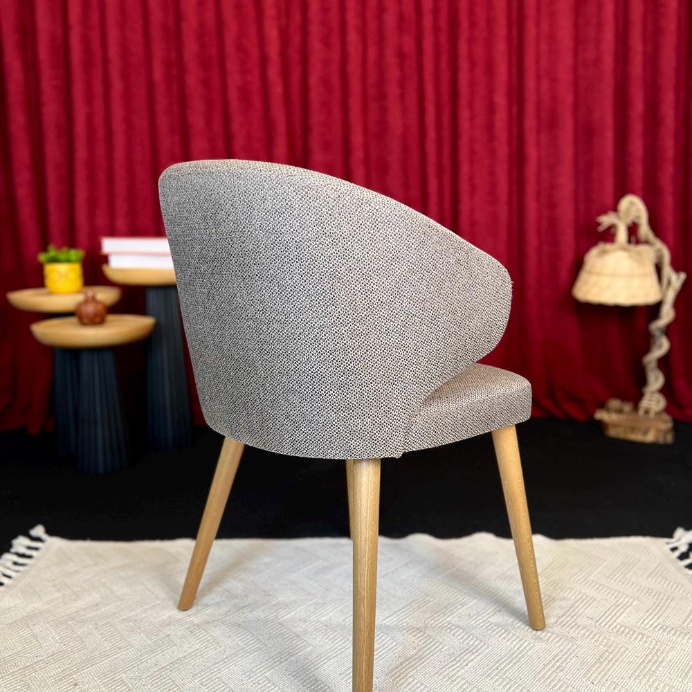 Upholstered Dining Chair, Wooden Dining Room Chair, Restaurant Dining Chair, Industrial Dining Chair, Modern Dining Chair, Wide Dining Chair - Image 5