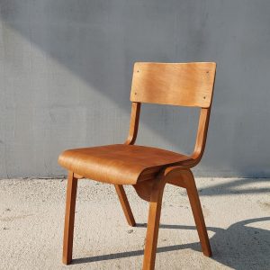 Mid Century Children's Chair, Kid's Chair, Beech Wood, Anatomical Chair, Kid's Room, 1970s