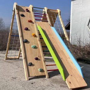 Mount Everest - Triple Climber with 6 routes and slide