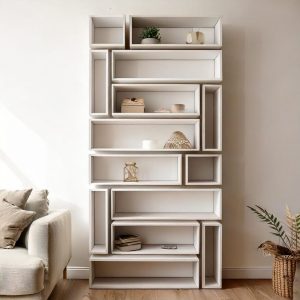 Tall Wall Mounted Bookshelf Modern Big Bookcase,Hanging Bookcase,Wall Shelves,Set floating shelves,floating book shelves,wall bookshelves