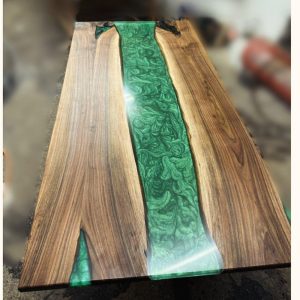 Epoxy TableTop ,Luxury dining Table, sofa, Side center table top Live Edge Walnut Table, Custom Order, Epoxy Resin River Table, Natural Wood