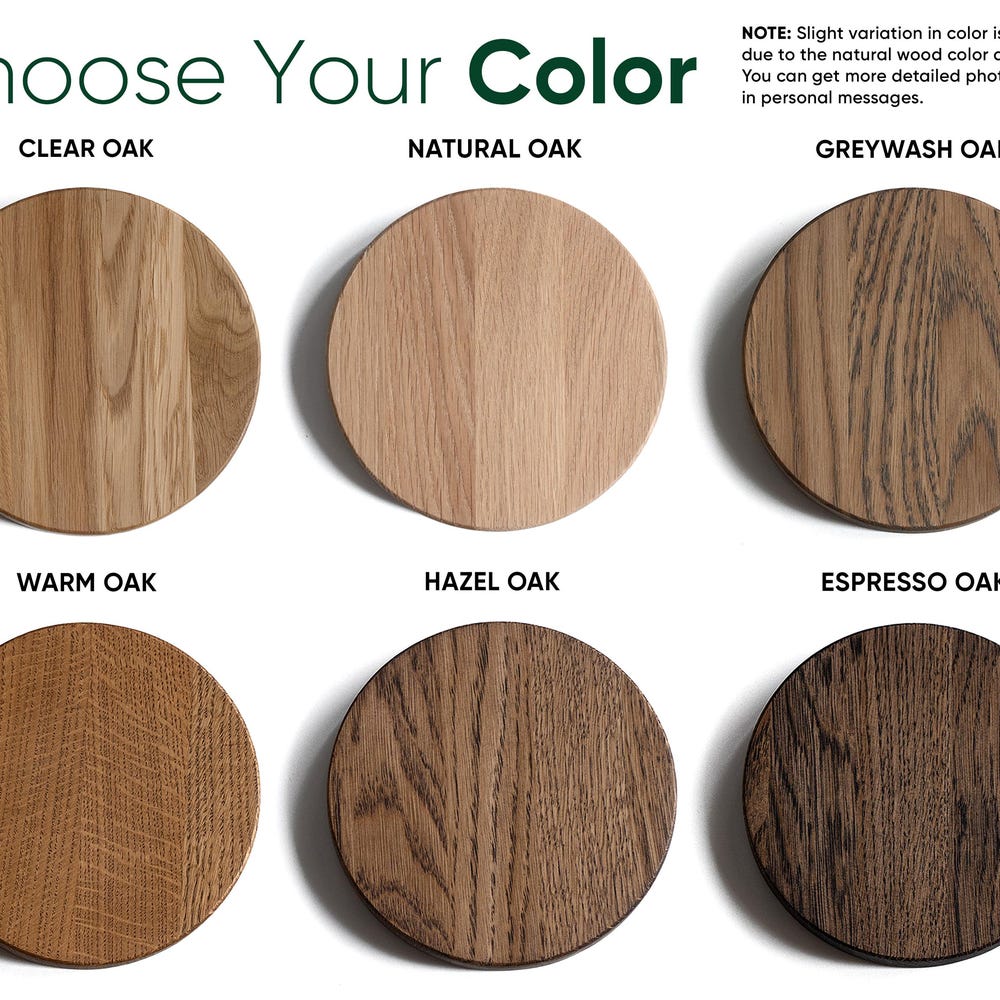 Modern Nesting Tables - Wooden Side End Table - Solid Oak Wood Table - Nesting Tables for Living Room - Set of End Side Tables - Image 9